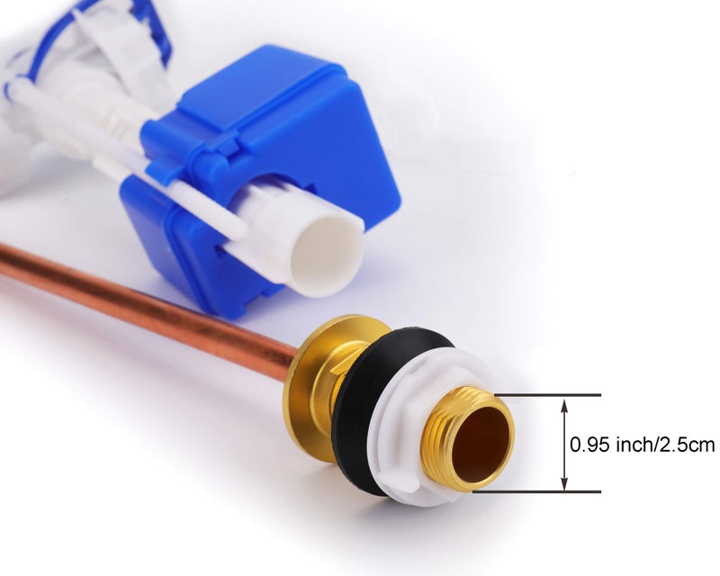 VALLVATER Toilet Fill Valve Assembly Replacement Valve Kit Silent Fill Valve Compatible with Kohler 1007488 Fill Valve - Image 3